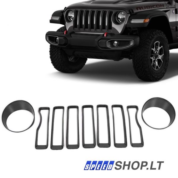JEEP Wrangler JL & Unlimited grotelių apdaila